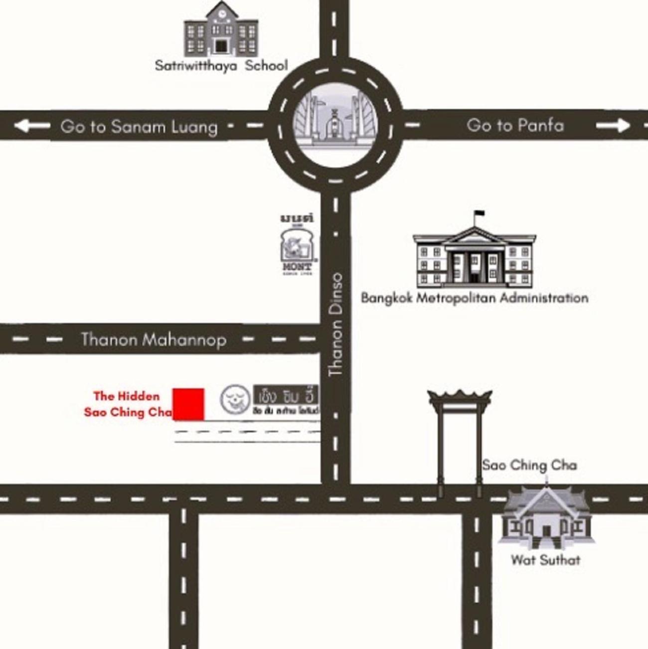 Go Inn Sao Chingcha - โกอินน์ เสาชิงช้า Bangkok Exteriör bild